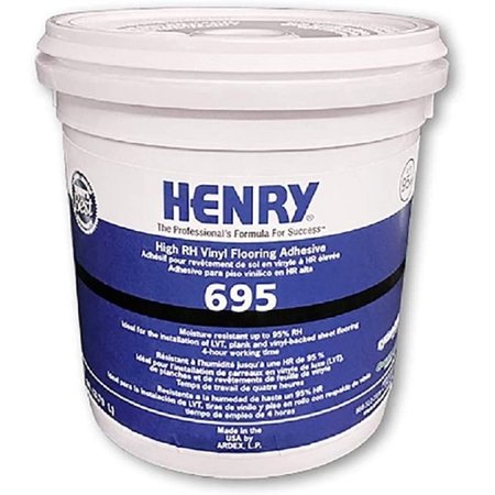 Henry Henry 695  High RH Vinyl Flooring Adhesive 1 Gallon 695 1 Gallon